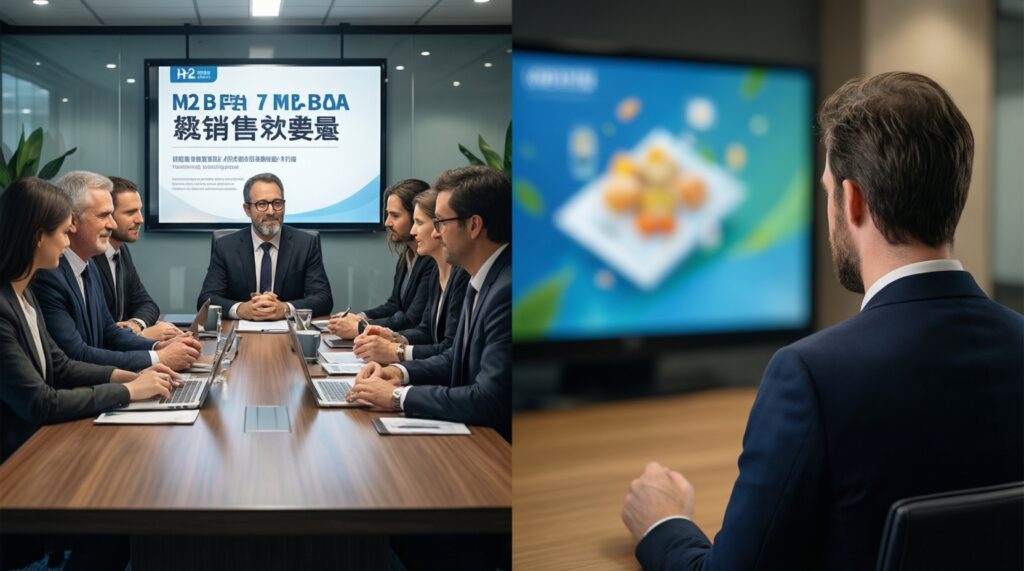 B2B vs B2C: ключевые отличия в цикле сделки и коммуникации - иллюстрация