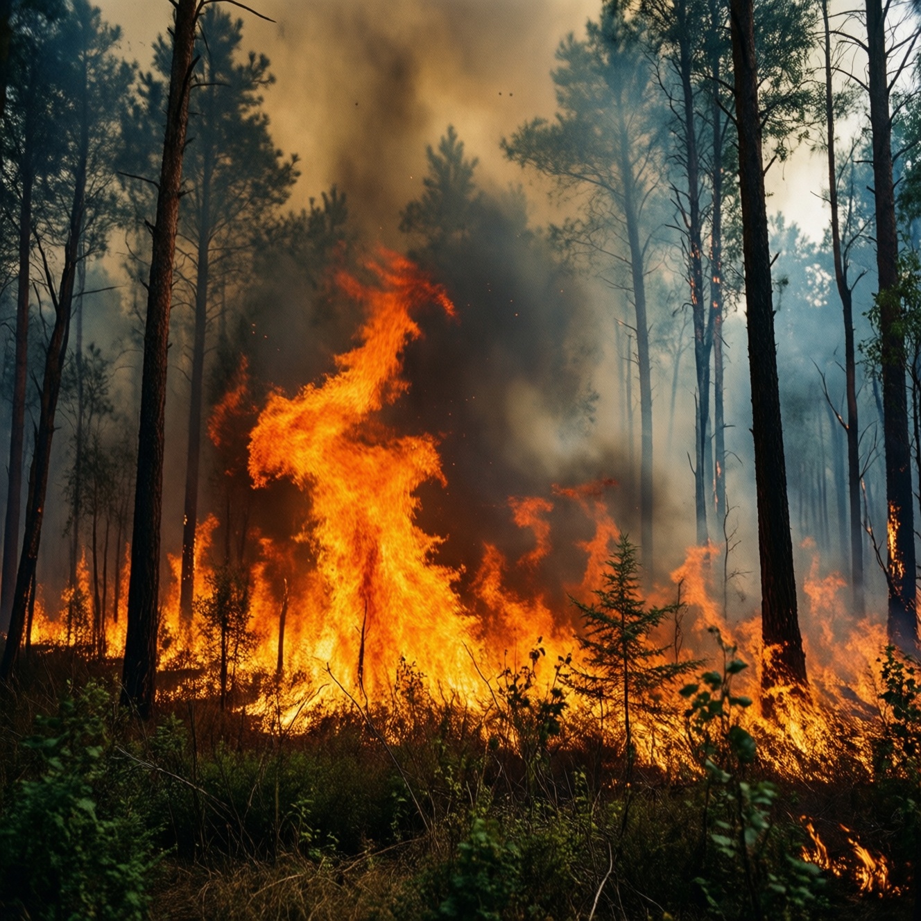 Лесные пожары: статистика и причины объясняют профилактику и ответственность за поджог леса